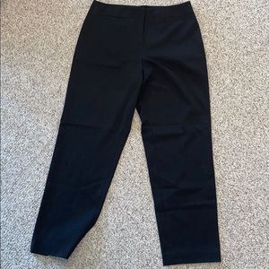 NWT Talbots dark grey straight leg pants